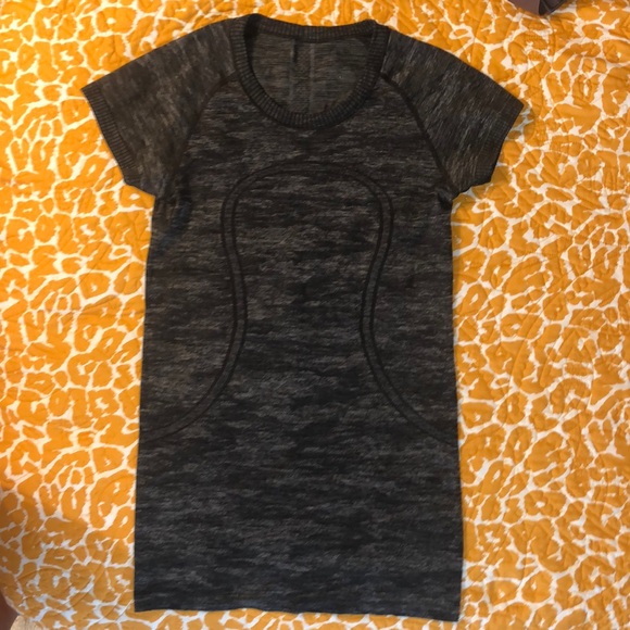lululemon athletica Tops - Dark gray Lululemon shirt